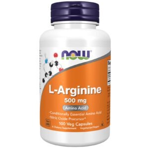 NOW L-ARGININE 500MG B100 CAPSULES