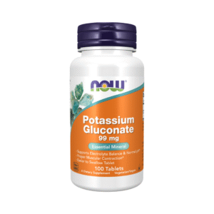 NOW POTASSIUM GLUCONATE 99MG B100 COMPRIMES