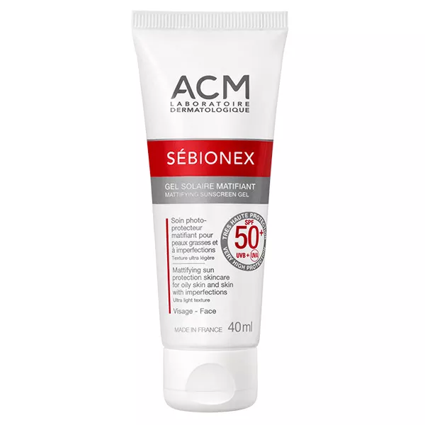 ACM SEBIONEX GEL ECRAN MATIFIANT SPF50+ 40ML