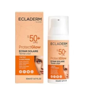 ECLADERM PROTECT GLOW ECRAN SOLAIRE TEINTE CLAIR SPF50+ 50ML